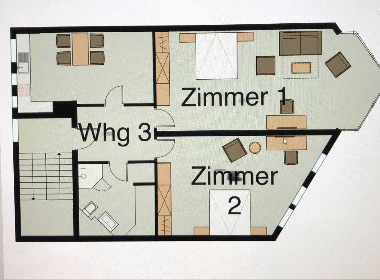 3 Apartments Am Wambolter Hof 3 Bensheim Eksteriør bilde